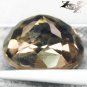 6.48 CT.VVS 1 Full Fire Natural Oval 10*12.5mm Intense Salmon Brown Smoky Quartz