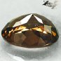 6.78 CT.Flawless Natural Oval 11*14 mm. Africa Salmon Brown Smoky Quartz Gems