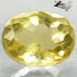 3.25 Ct.Rare Full Fire VVS Natural Oval 8.5*10.6 mm. Intense Yellow Lemon Quartz