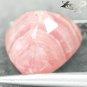 4.7 CT.Natural Trillion 10 mm. Banded Intense Padparadscha Layers Rhodochrosite