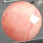 2.81 Ct.Natural Round 9 mm. Banded Padparadscha Pink Orange Rhodochrosite Gems