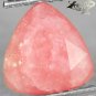 Natural Trillion 7.5*8 mm. Padparadscha Pink Africa Rhodochrosite 1.21 Ct.Gems