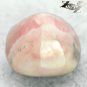 2.53 CT.Natural Cushion 7.5 mm. Banded Padparadscha Pink Orange Rhodochrosite