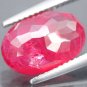6.35 CT.Natural Oval 8.5*13 mm. Exceptional Juicy Candy Red Africa Rhodonite èèè¼