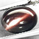 3.36 CT.Natural Oval 8*11 mm. Cat's Eye Red Purple Tanzania Scapolite Loose Gems
