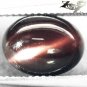 3.36 CT.Natural Oval 8*11 mm. Cat's Eye Red Purple Tanzania Scapolite Loose Gems