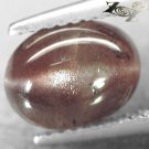 2.34 CT.Natural Oval 7*9 mm Strong Cat's Eye Effect Intense Purple Red Scapolite