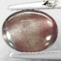 2.34 CT.Natural Oval 7*9 mm Strong Cat's Eye Effect Intense Purple Red Scapolite
