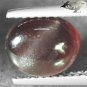 Natural Oval 7*8.5 mm. Cat's Eye Effect Tanzania Red Purple Scapolite 1.58 CT.