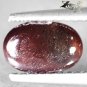 Natural Oval 5.5*8 mm Cat's Eye Effect Bi  Zone Brown Red Gray Scapolite 1.55 CT