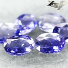 VVS 1 Natural Oval 4*6 mm/6 Pcs.Mozambique Intense Purple Scapolite 0.36 CT.Gems