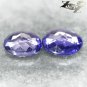 Flawless Natural Oval 4*5 mm/2 Pcs. Mozambique Intense Purple Scapolite 0.32 CT.