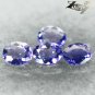 Flawless Natural Oval 3*4 mm/4 Pcs. Mozambique Intense Purple Scapolite 0.17 CT.