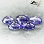 VVS 1 Natural Oval 3.5*4.5/5Pcs. Mozambique Intense Purple Scapolite 0.22 CT/Pc