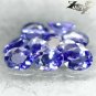 VVS Natural Oval 4*5mm/10Pcs Mozambique Intense Purple Scapolite 0.25 CT/PC 紫色方柱