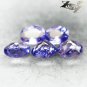 VVS Natural Oval 4*4.5mm/5Pcs Mozambique Intense Purple Scapolite 0.24 CT/PC