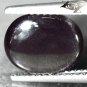 3.43 CT.Natural Oval 9*11 mm. Cat's Eye Effect Tanzania Purple Scapolite Gems