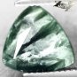 3.75 CT.Natural Trillion 11 mm. Strong  Chatoyant Seraphinite Clinochlore 斜綠泥石