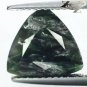 2.69 CT.Natural Trillion 10 mm. Chatoyant Green Seraphinite Clinochlore 斜綠泥石