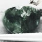 3.03 CT.Natural Trillion 9.5 mm. Strong Silver Chatoyant Seraphinite Clinochlore
