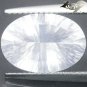 4.4 CT.Flawless Full Fire Natural Oval Concave 10*14 mm. Holy White Silverite
