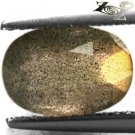 2.14 CT.Natural Oval 7.5*9.5 mm. Intense Gold Labradorescence Scheen Spectrolite