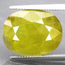 18.01 CT.Natural Oval 15*20 mm Red Spark Brown Yellow Madagascar Titanite Sphene