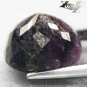 7.3CT.Natural Oval 11*12 mm. Crystal Purple Matrix Black South Africa Sugilite