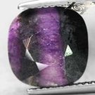 5.09 CT.Strange Natural Cushion 11 mm. Intense Crystal Purple Zone Sugilite Gems