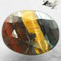 3 CT.Natural Oval 7*9 mm. Gold Yellow Chatoyant Black Red Ausie Tiger Iron &eacute;�&micro;&egrave;��&egrave;��