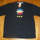 Pinoy (Filipino) Graphic T-Shirt Pride Print Sun and Three Stars Medium