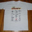 Filipino Graphic T-Shirt 100% Pinoy Men's White (M)