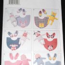 Butterick 3522 Craft Pattern Baby  Bibs