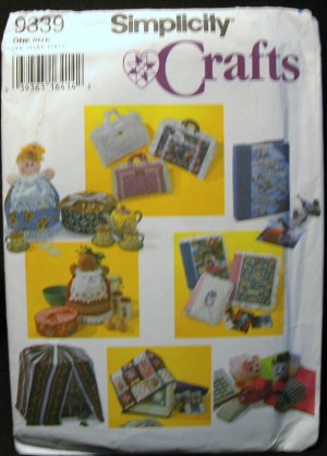 Simplicity 9339 Craft Sewing patterns for Covers - bird cage, sewing machine, Etc...