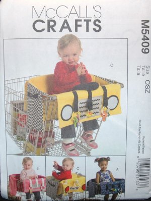 MCCALLS M5409 CRAFT PATTERN SHOPPING CART LINERS