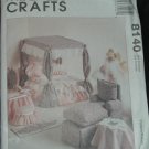 McCall's 8140 Craft Sewing Pattern for 11 1/2" Doll Furniture McCall's 8140 Craft Sewing Pattern for 11 1/2" Doll Furniture