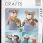 McCall's 2717 Craft Sewing Pattern for Jeanie Babies Pattern