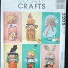 McCall's 3205  Craft Sewing Pattern Jar Toppers