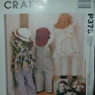 MCCALL'S P378 CRAFT SEWING PATTERN FOR 18" DOLL WITH CLOTHES MCCALL'S P378 CRAFT SEWING PATTERN FOR 18" DOLL WITH CLOTHES
