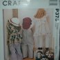 MCCALL'S P378 CRAFT SEWING PATTERN FOR 18" DOLL WITH CLOTHES