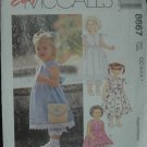 MCCALL'S 8667 Sewing Pattern for Toddlers' Dress and Pantaloons 2 ,3, 4 MCCALL'S 8667 Sewing Pattern for Toddlers' Dress and Pantaloons 2 ,3, 4
