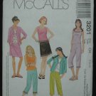 MCCALL'S 3201 Sewing Pattern for Girls Shirt-Jacket, Top, Pants & Skirt Sz 7, 8, 10 MCCALL'S 3201 Sewing Pattern for Girls Shirt-Jacket, Top, Pants & Skirt Sz 7, 8, 10