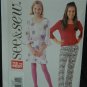 Butterick 3629 See & Sew pattern for Girl's' Top, Skirt and Pants SZ  12, 14, 16