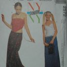 MCCALL'S 2572 SEWING PATTERN FOR JUNIOR'S TOPS AND WRAP SKIRT SZ 9-14
