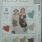 McCall's 8567 Sewing Pattern for Children's Unlined Jacket and Dress SZ  4, 5, 6