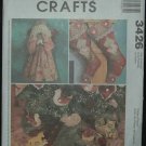 MCCALLS 3426 CRAFT PATTERN CHRISTMAS TREE TOPPER, STOCKING, TREE SKIRT & ORNAMENTS