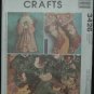 MCCALLS 3426 CRAFT PATTERN CHRISTMAS TREE TOPPER, STOCKING, TREE SKIRT & ORNAMENTS
