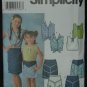 SIMPLICITY 7191 Sewing Pattern for Child's and Girls' Tops, and Skirts sz: 7-14