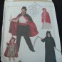 MCCALLS 6680 COSTUME -  MAGICIAN, WITCH, RED RIDING HOOD, REAPER, PRINCESS, ROBIN HOOD, MARIAN
