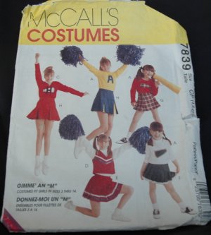 Cheerleader Costume Pattern Kids and Family - Shopping.com